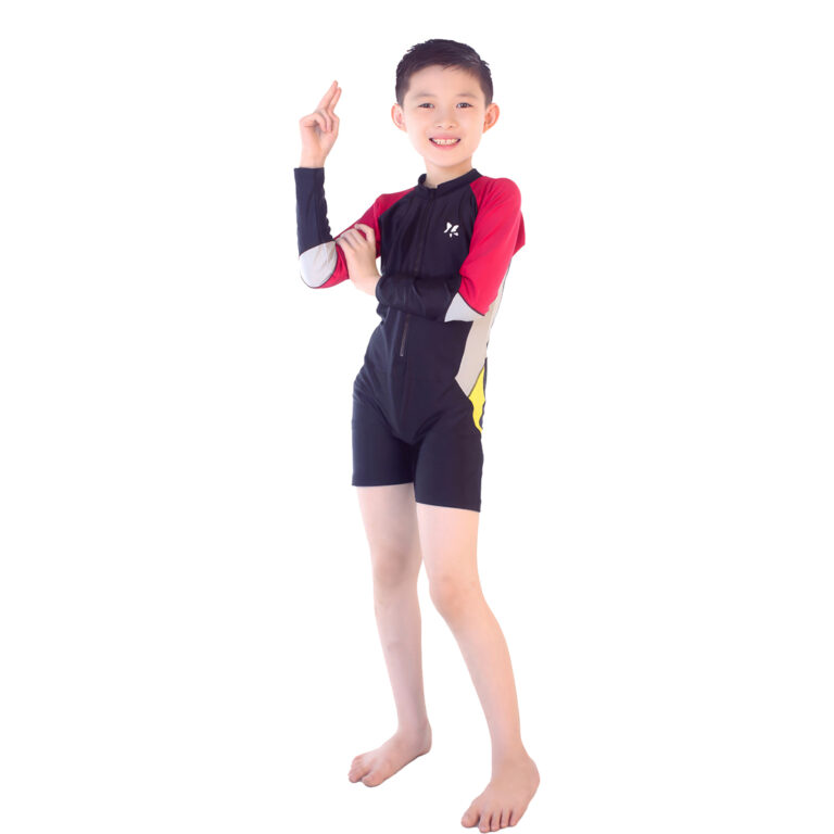 Lasona Kids Swimsuit Baju Renang Diving Anak Tangan Panjang TRJ-G3267-L4 - Gambar 3