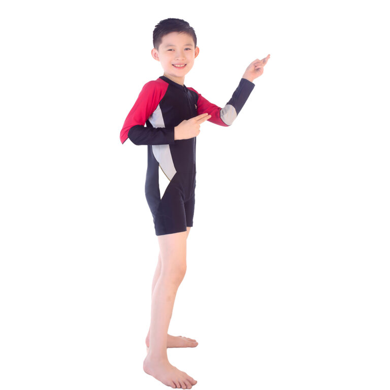 Lasona Kids Swimsuit Baju Renang Diving Anak Tangan Panjang TRJ-G3267-L4 - Gambar 4