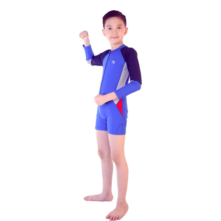 Lasona Kids Swimsuit Baju Renang Diving Anak Tangan Panjang TRJ-G3267-L4 - Gambar 8