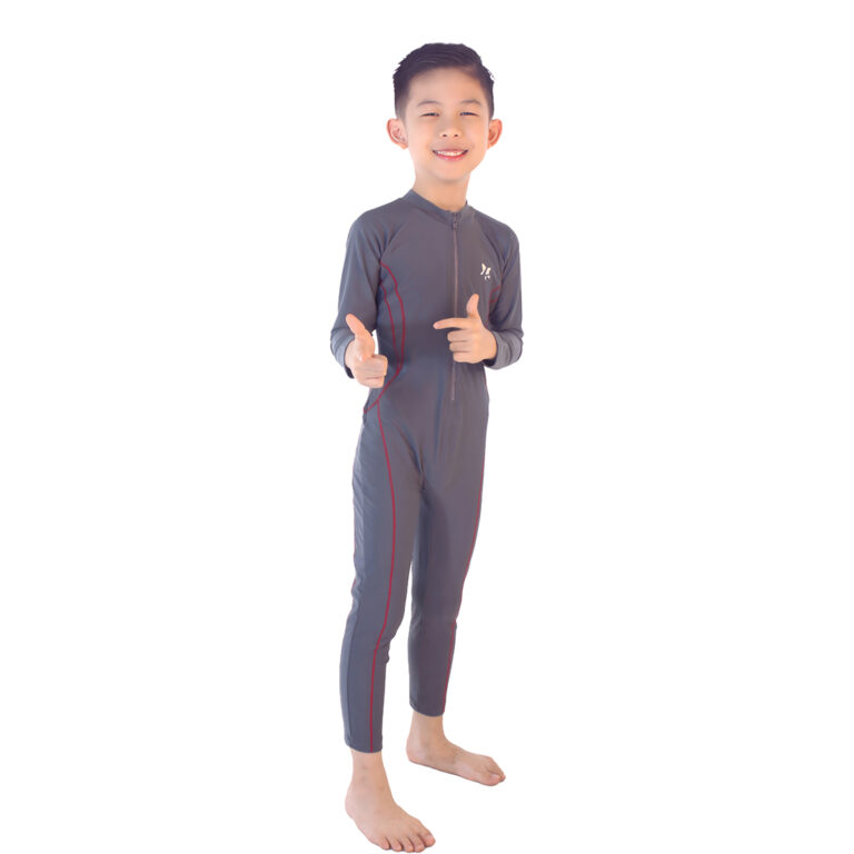 Lasona Kids Swimsuit Baju Renang Diving Panjang Anak Tangan Panjang TRP-G3181-L4 - Image 4