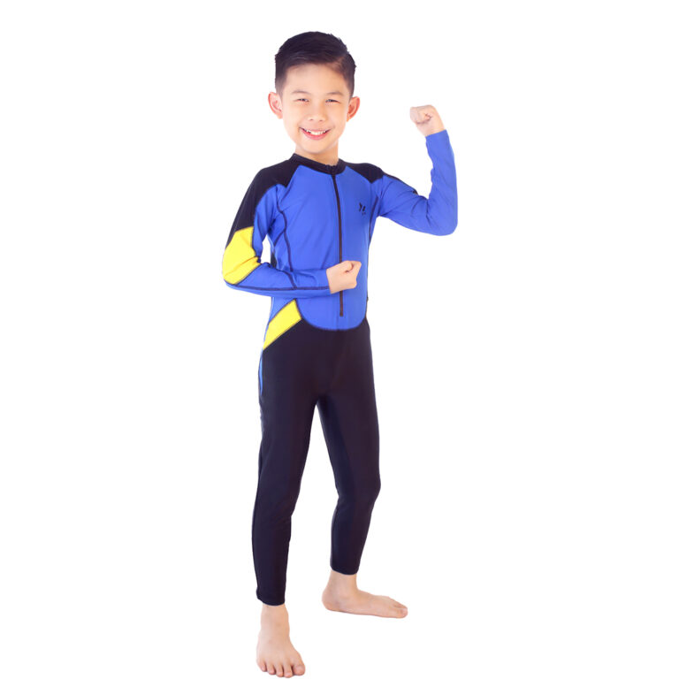Lasona Kids Swimsuit Baju Renang Diving Panjang Anak Tangan Panjang TRP-G3246-L4 - Image 4