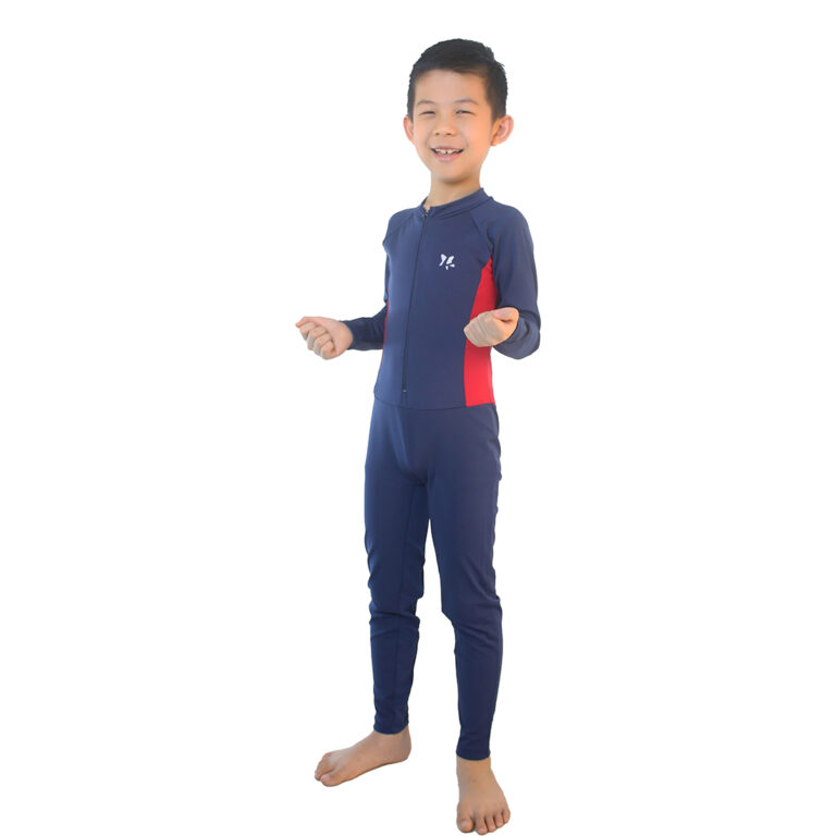 Lasona Silver Kids Swimsuit Baju Renang Diving Anak Tangan Panjang TRP-G3279-E3 - Image 7