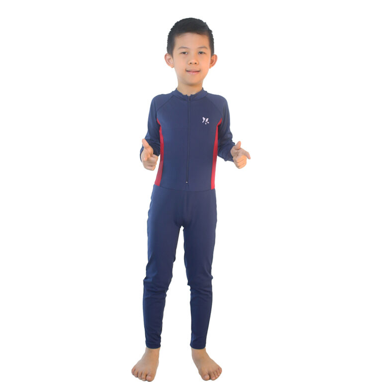 Lasona Silver Kids Swimsuit Baju Renang Diving Anak Tangan Panjang TRP-G3279-E3 - Image 10