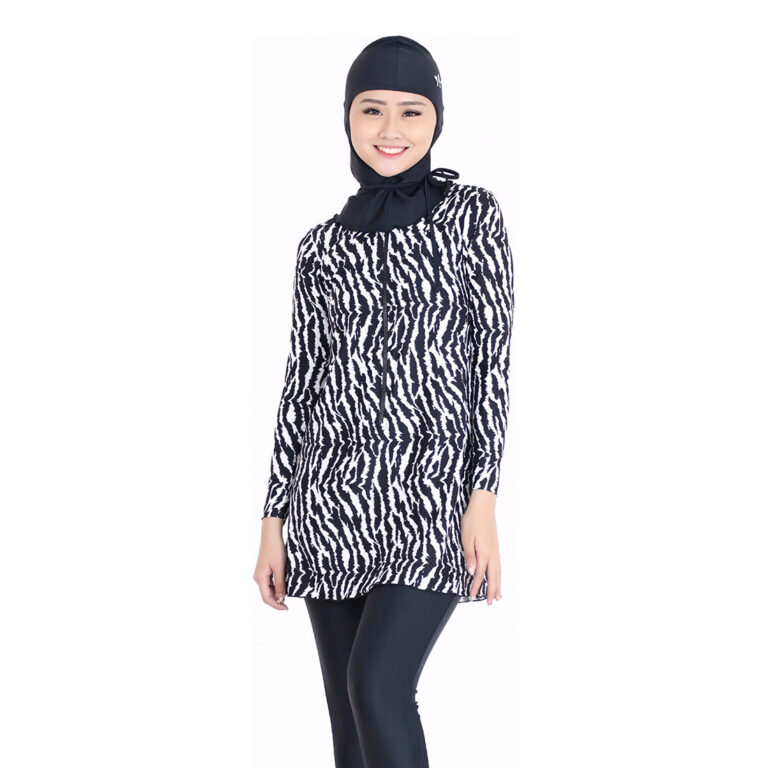 Lasona Women Burkini Hijab Swimwear Loose Style Baju Renang Muslim Wanita TRPM-C1209-L0964 - Gambar 1