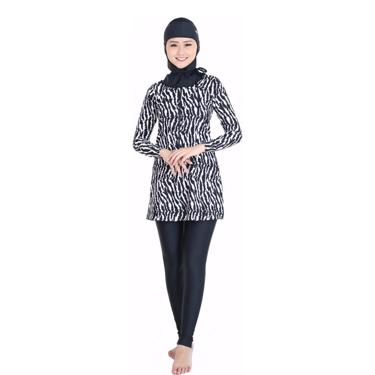 Lasona Women Burkini Hijab Swimwear Loose Style Baju Renang Muslim Wanita TRPM-C1209-L0964 - Gambar 2