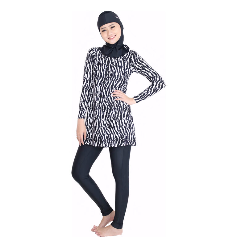 Lasona Women Burkini Hijab Swimwear Loose Style Baju Renang Muslim Wanita TRPM-C1209-L0964 - Gambar 3