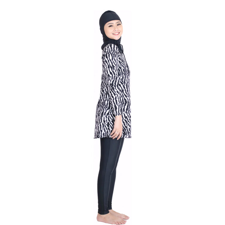 Lasona Women Burkini Hijab Swimwear Loose Style Baju Renang Muslim Wanita TRPM-C1209-L0964 - Gambar 4