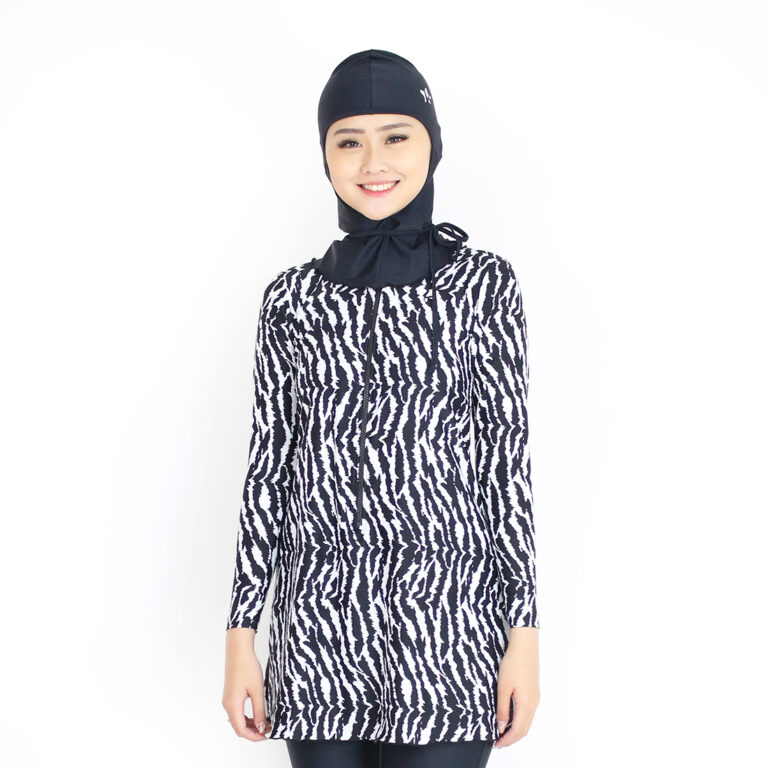 Lasona Teenager Burkini Hijab Swimwear Loose Style Baju Renang Muslim Remaja TRPM-S1209-L0964 - Image 1