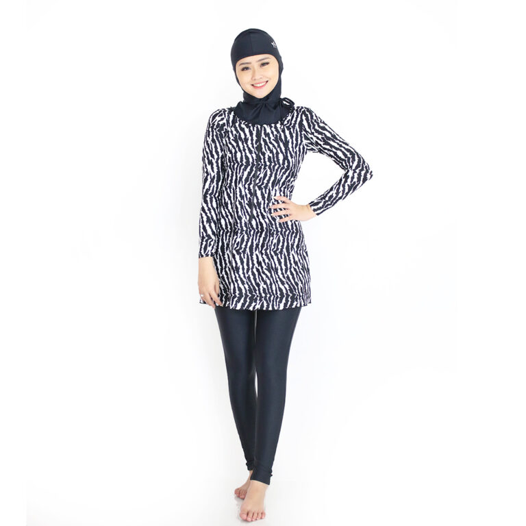 Lasona Teenager Burkini Hijab Swimwear Loose Style Baju Renang Muslim Remaja TRPM-S1209-L0964 - Image 2