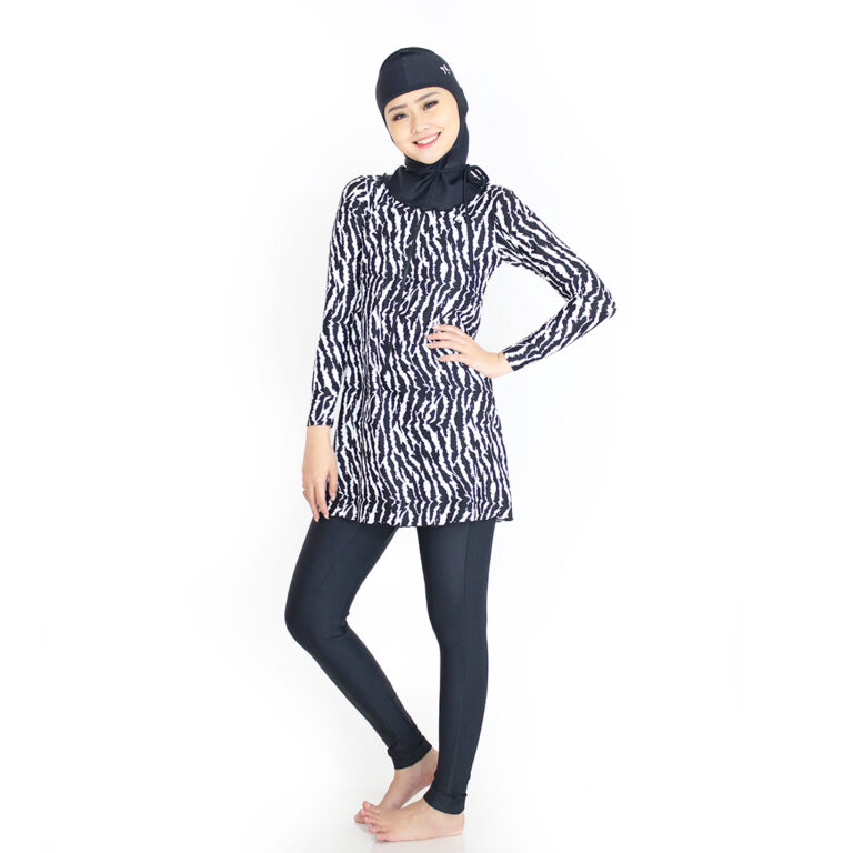 Lasona Teenager Burkini Hijab Swimwear Loose Style Baju Renang Muslim Remaja TRPM-S1209-L0964 - Image 4