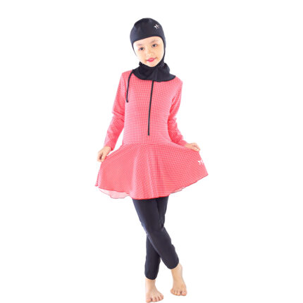 Lasona Kids Burkini Hijab Swimwear Baju Renang Muslim Anak Perempuan TRPM-G1365-L01517 - Image 2