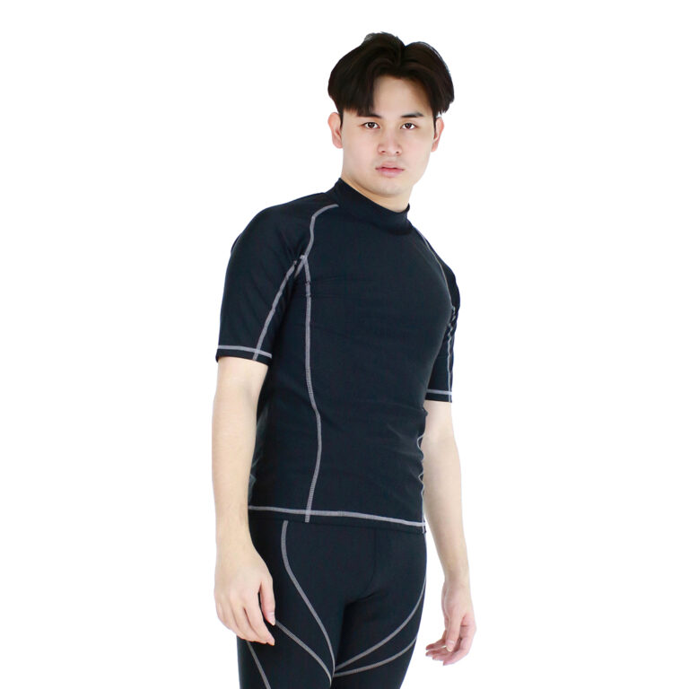Lasona Men Rash Guard Swimwear Baju Atasan Renang Pria BM-A3341-L4 - Image 4