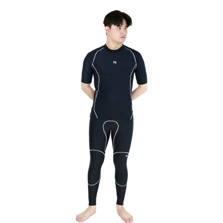 Lasona Men Rash Guard Swimwear Baju Atasan Renang Pria BM-A3351-L4 - Image 2