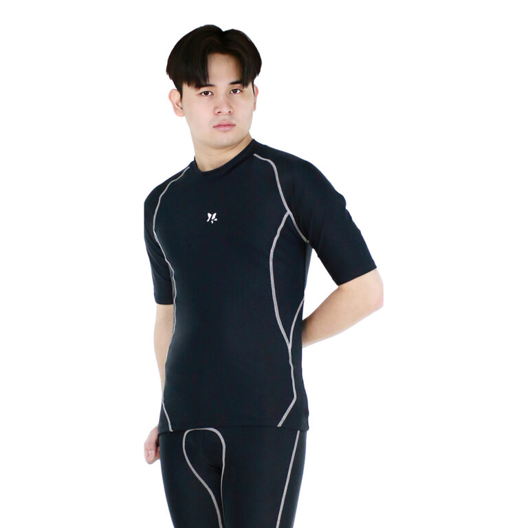 Lasona Men Rash Guard Swimwear Baju Atasan Renang Pria BM-A3351-L4 - Image 3