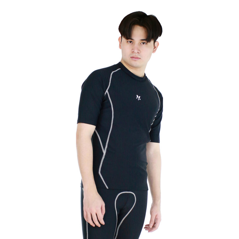 Lasona Men Rash Guard Swimwear Baju Atasan Renang Pria BM-A3351-L4 - Image 4