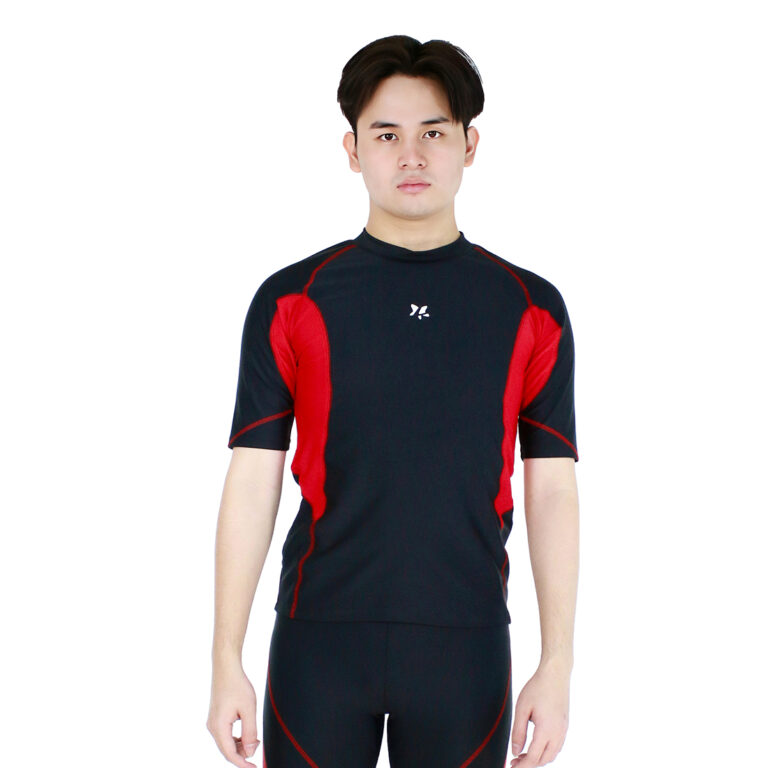 Lasona Men Rash Guard Swimwear Baju Atasan Renang Pria BM-A3352-L4 - Gambar 1