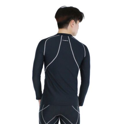 Lasona Men Rash Guard Swimwear Baju Atasan Renang Pria Tangan Panjang BM-C3351-L4 - Image 5
