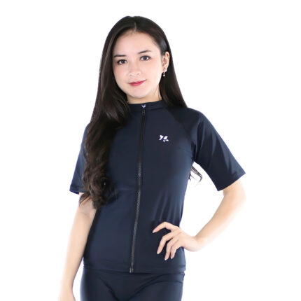 Lasona Rash Guard Women Swimwear Baju Atasan Renang Wanita BRP-A3175R-L4