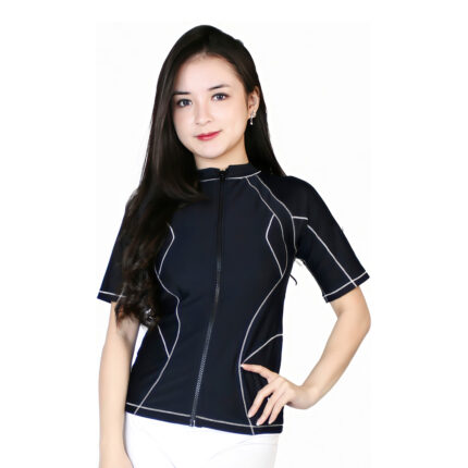 Lasona Rash Guard Women Swimwear Baju Atasan Renang Wanita BRP-A3335R-L4