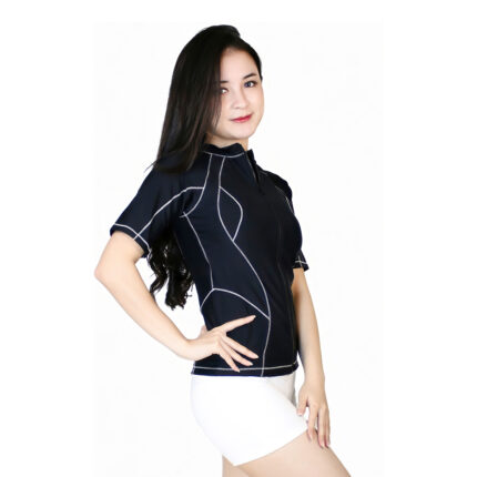 Lasona Rash Guard Women Swimwear Baju Atasan Renang Wanita BRP-A3335R-L4 - Image 4