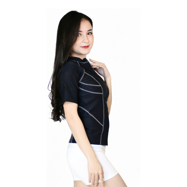 Lasona Rash Guard Women Swimwear Baju Atasan Renang Wanita BRP-A3338R-L4 - Image 4