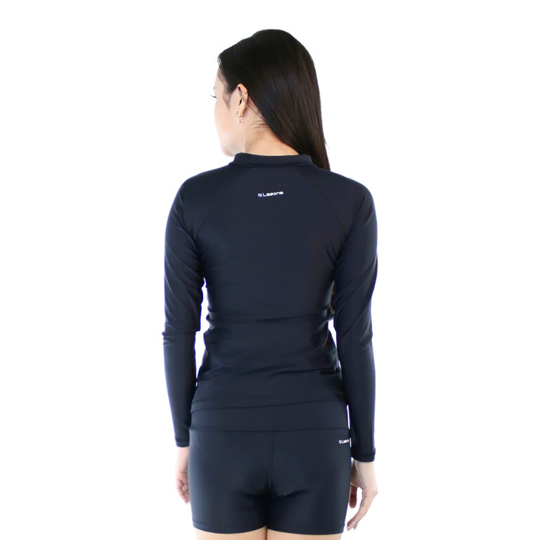 Lasona Women Swimsuit Diving Baju Atasan Renang Wanita Tangan Panjang BRP-C3175R-L4 - Image 5