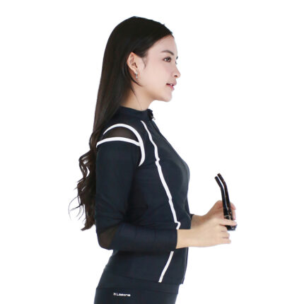 Lasona Women Swimsuit Diving Baju Atasan Renang Wanita Tangan Panjang BRP-C3349R-L4 - Image 4