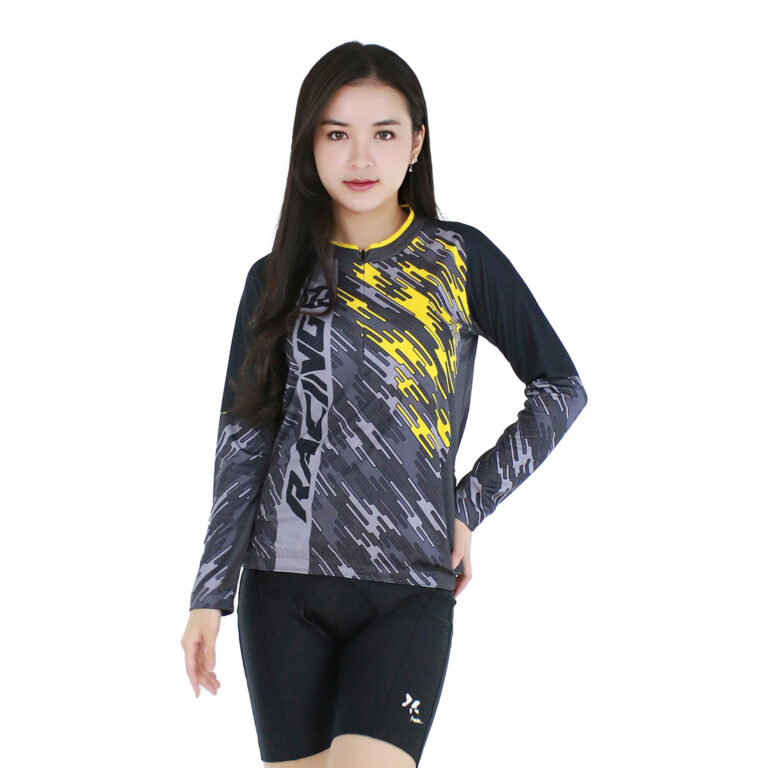 Lasona Women Bike Baju Atasan Sepeda Wanita Tangan Panjang BRPS-C3317-M - Image 1