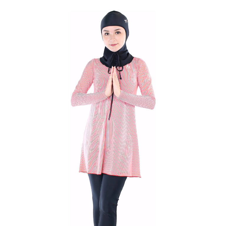 Lasona Women Burkini Hijab Swimwear Loose Style Baju Renang Muslim Wanita TRPM-C1209-L0754 - Image 1