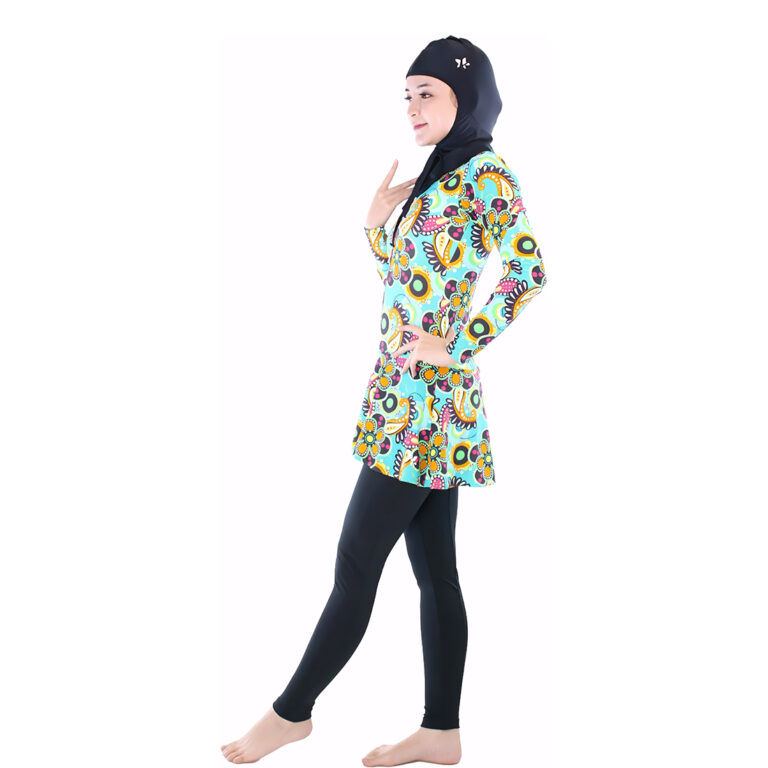 Lasona Women Burkini Hijab Swimwear Baju Renang Muslim Wanita TRPM-C1365-L01672 - Gambar 3