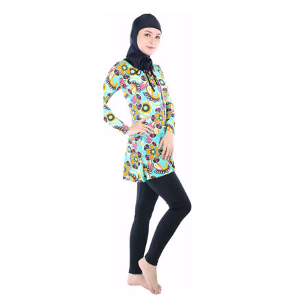 Lasona Women Burkini Hijab Swimwear Baju Renang Muslim Wanita TRPM-C1365-L01672 - Gambar 4