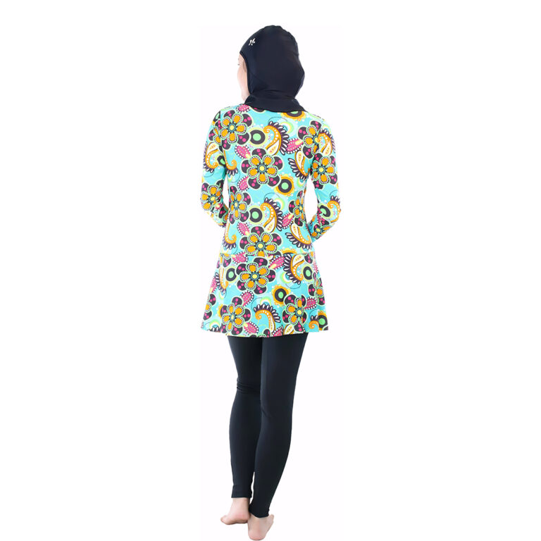 Lasona Women Burkini Hijab Swimwear Baju Renang Muslim Wanita TRPM-C1365-L01672 - Gambar 5