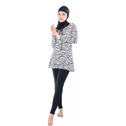 Lasona Women Burkini Hijab Swimwear Baju Renang Muslim Wanita TRPM-C1365-L01673 - Image 2