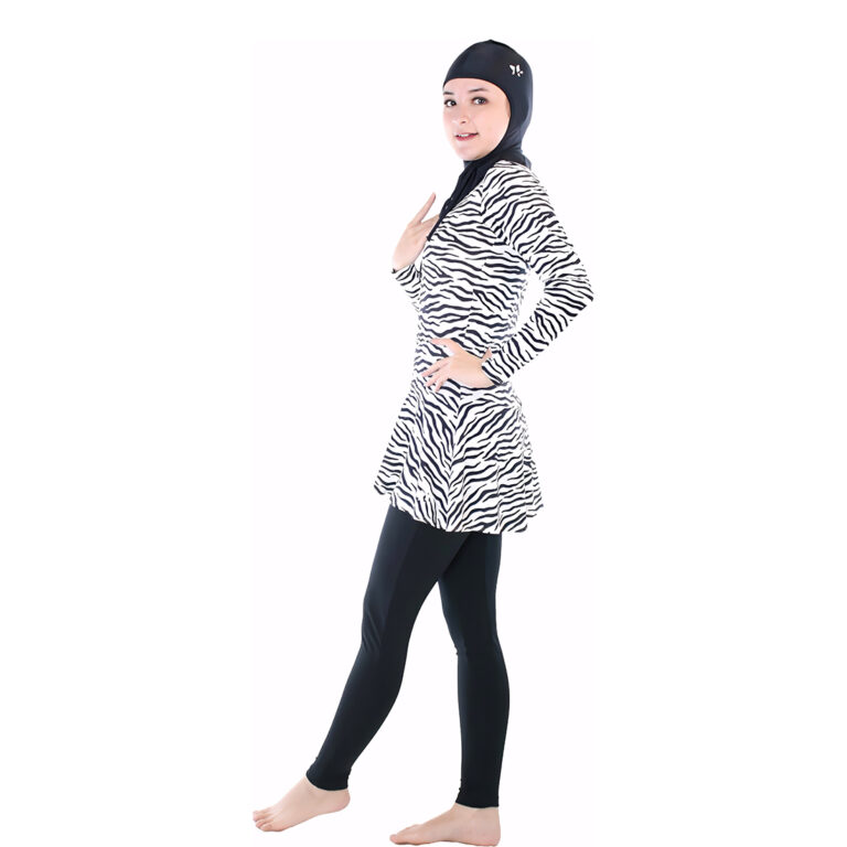Lasona Women Burkini Hijab Swimwear Baju Renang Muslim Wanita TRPM-C1365-L01673 - Image 3