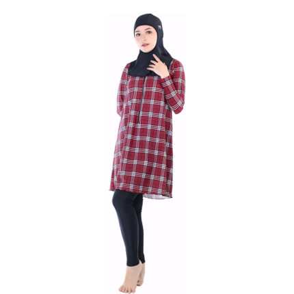 Lasona Women Burkini Hijab Swimwear Loose Style Baju Renang Muslim Wanita TRPM-C3332-L01402 - Image 2