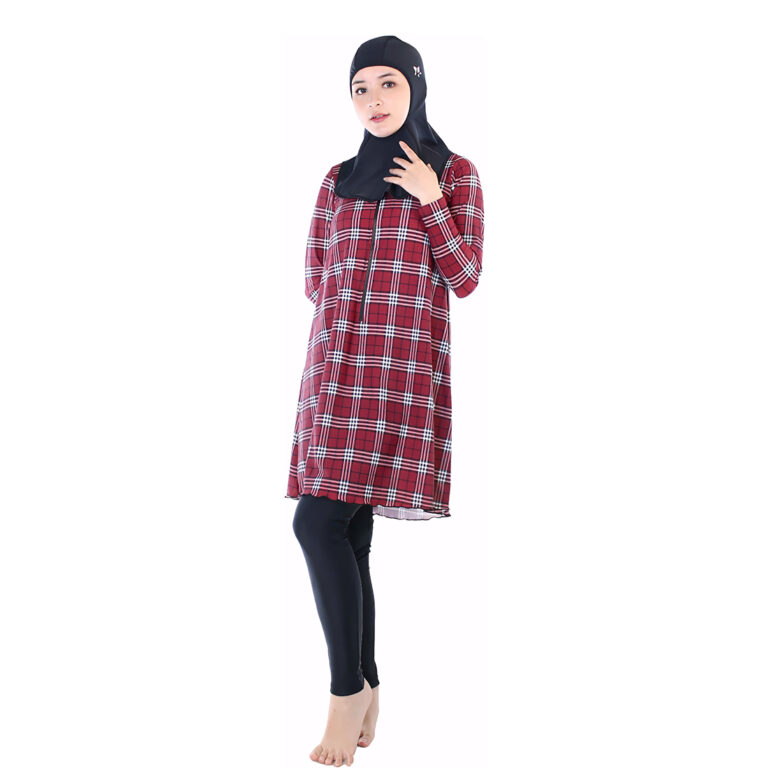 Lasona Women Burkini Hijab Swimwear Loose Style Baju Renang Muslim Wanita TRPM-C3332-L01402 - Image 2