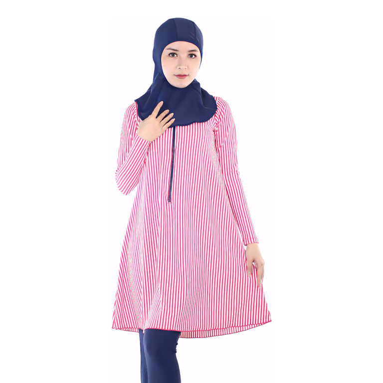 Lasona Women Burkini Hijab Swimwear Loose Style Baju Renang Muslim Wanita TRPM-C3332-L01500 - Image 1