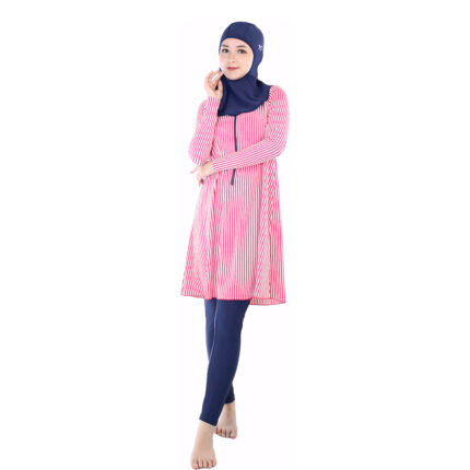Lasona Women Burkini Hijab Swimwear Loose Style Baju Renang Muslim Wanita TRPM-C3332-L01500 - Image 2