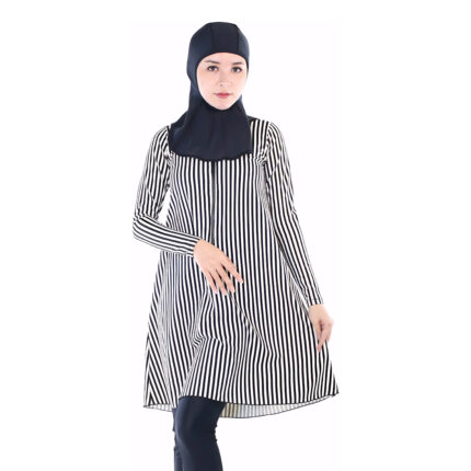 Lasona Women Burkini Hijab Swimwear Loose Style Baju Renang Muslim Wanita TRPM-C3332-L01558