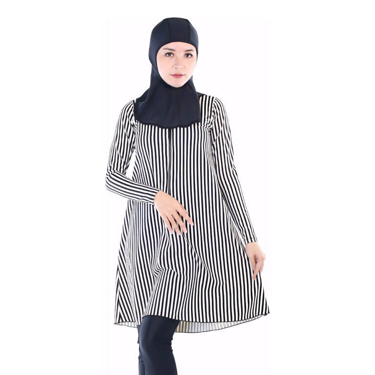 Lasona Women Burkini Hijab Swimwear Loose Style Baju Renang Muslim Wanita TRPM-C3332-L01558 - Image 1