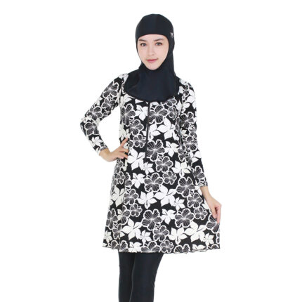 Lasona Women Burkini Hijab Swimwear Loose Style Baju Renang Muslim Wanita TRPM-C3332-L01796