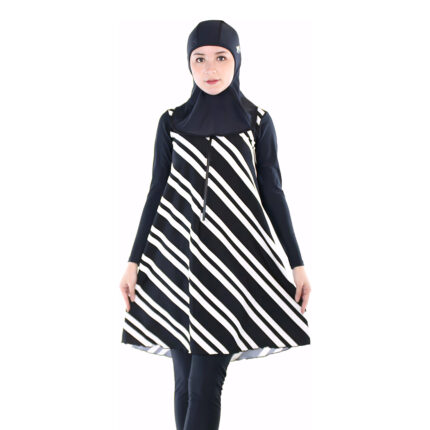 Lasona Women Burkini Hijab Swimwear Loose Style Baju Renang Muslim Wanita TRPM-C3332-L01819