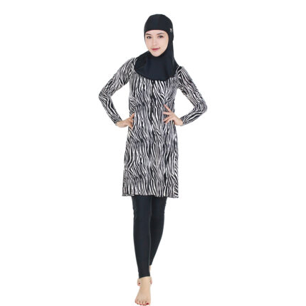 Lasona Women Burkini Hijab Swimwear Loose Style Baju Renang Muslim Wanita TRPM-C3332-L01889 - Image 2