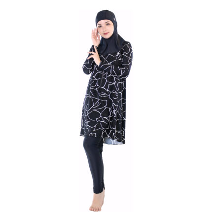 Lasona Women Burkini Hijab Swimwear Loose Style Baju Renang Muslim Wanita TRPM-C3332-L01943 - Image 2