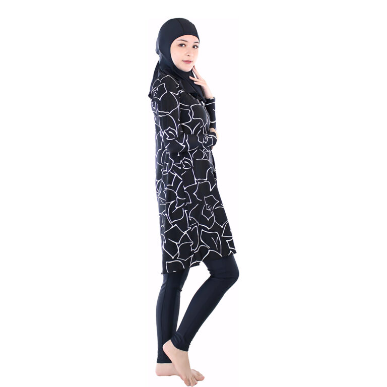Lasona Women Burkini Hijab Swimwear Loose Style Baju Renang Muslim Wanita TRPM-C3332-L01943 - Image 4