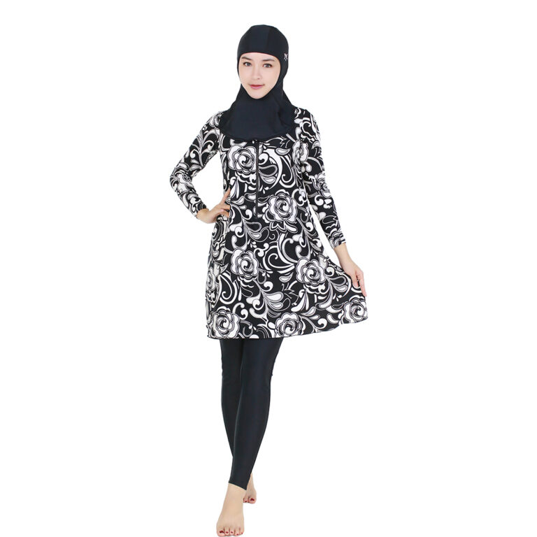 Lasona Women Burkini Hijab Swimwear Loose Style Baju Renang Muslim Wanita TRPM-C3332-L01949 - Image 2