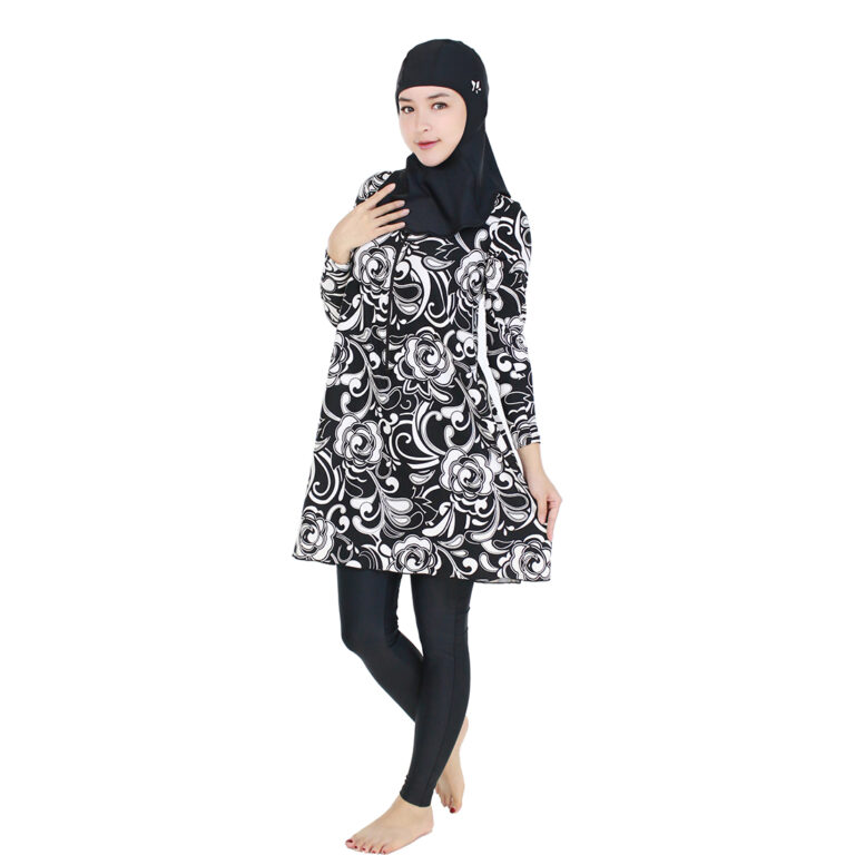 Lasona Women Burkini Hijab Swimwear Loose Style Baju Renang Muslim Wanita TRPM-C3332-L01949 - Image 3