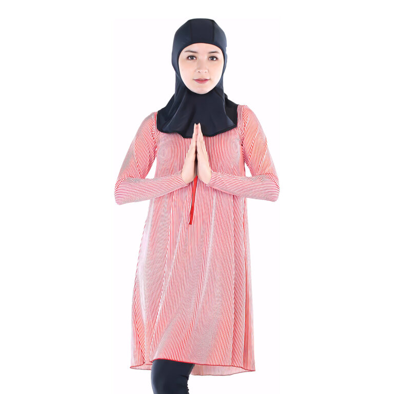 Lasona Women Burkini Hijab Swimwear Loose Style Baju Renang Muslim Wanita TRPM-C3332-L0587 - Image 1