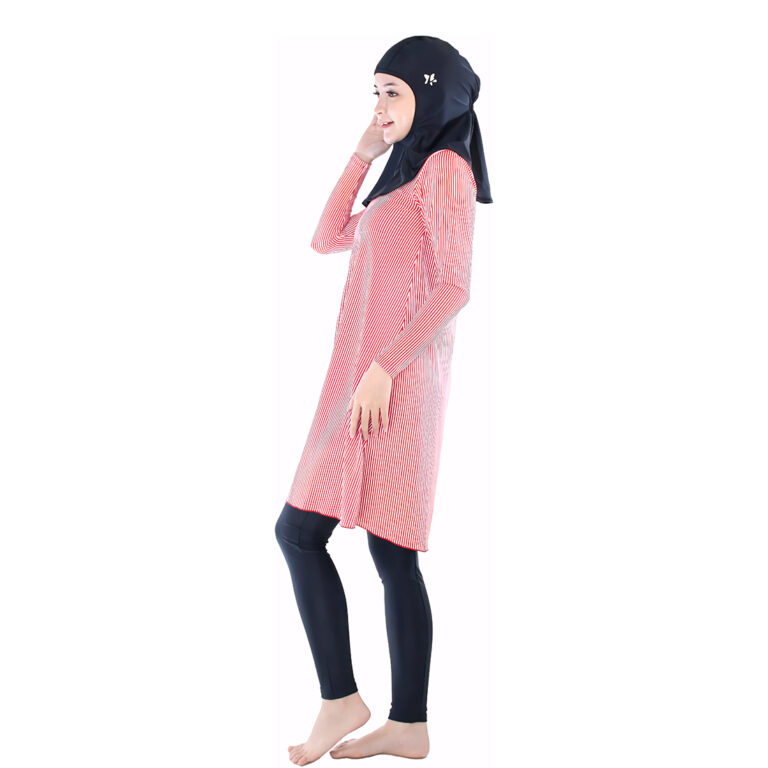 Lasona Women Burkini Hijab Swimwear Loose Style Baju Renang Muslim Wanita TRPM-C3332-L0587 - Image 3