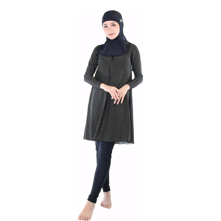 Lasona Women Burkini Hijab Swimwear Loose Style Baju Renang Muslim Wanita TRPM-C3332-L0756 - Gambar 2